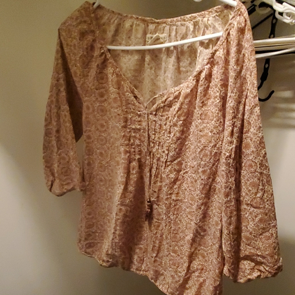 Ruff hewn blouse